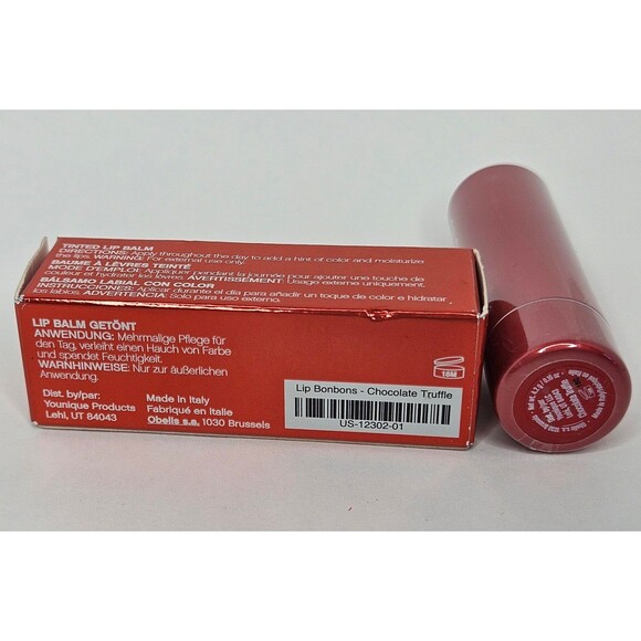 Younique Lip Bon Bons Tinted Lip Balm Chocolate Truffle .15oz New in Box - Picture 2 of 4